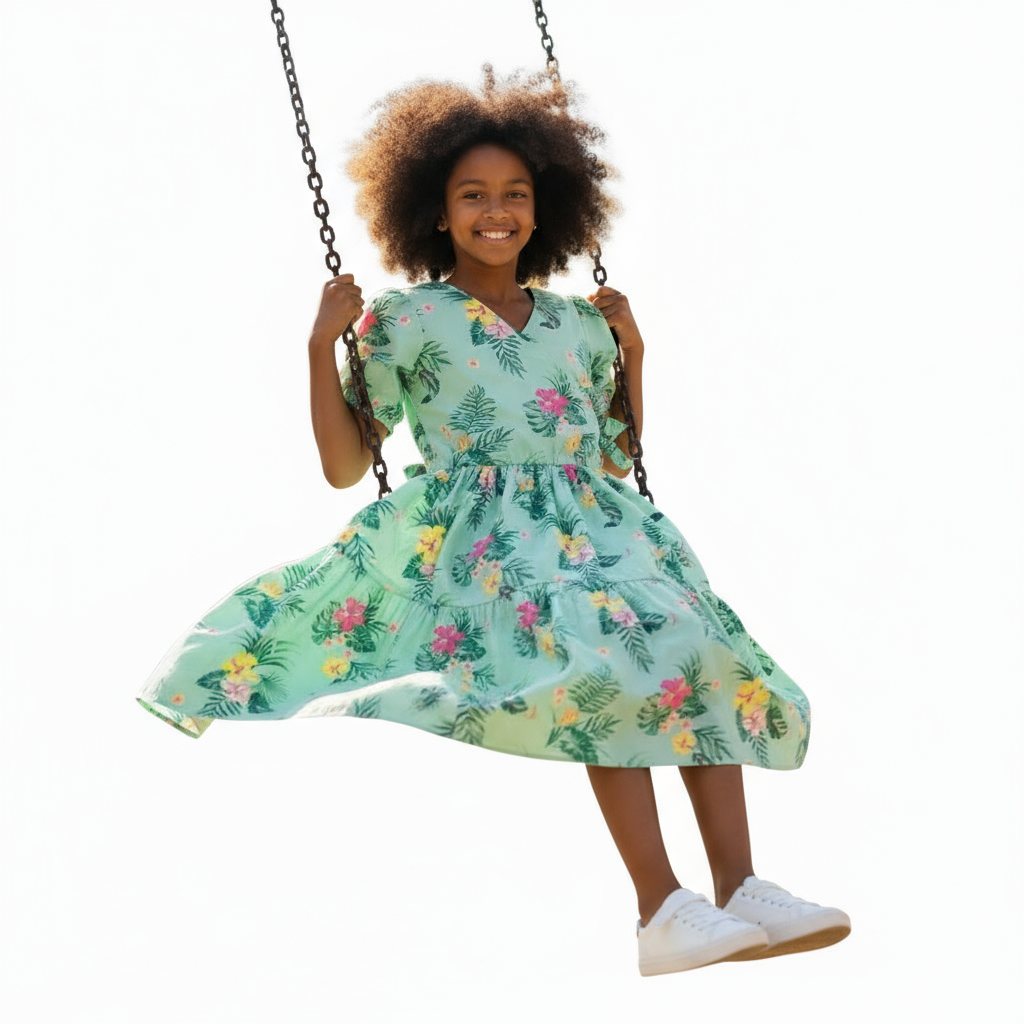B - Robe coton 11 - 12 ans #40