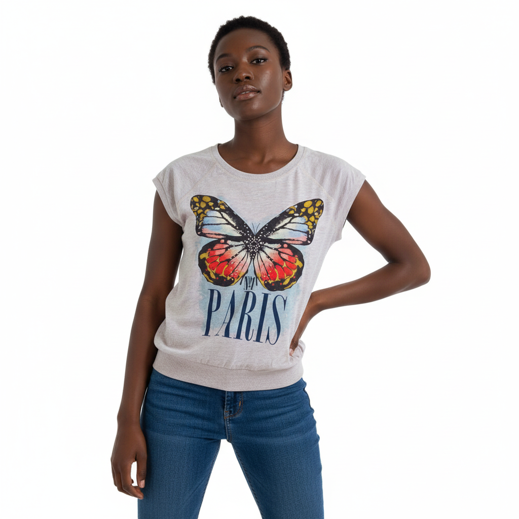 B - Haut butterfly Taille S #132