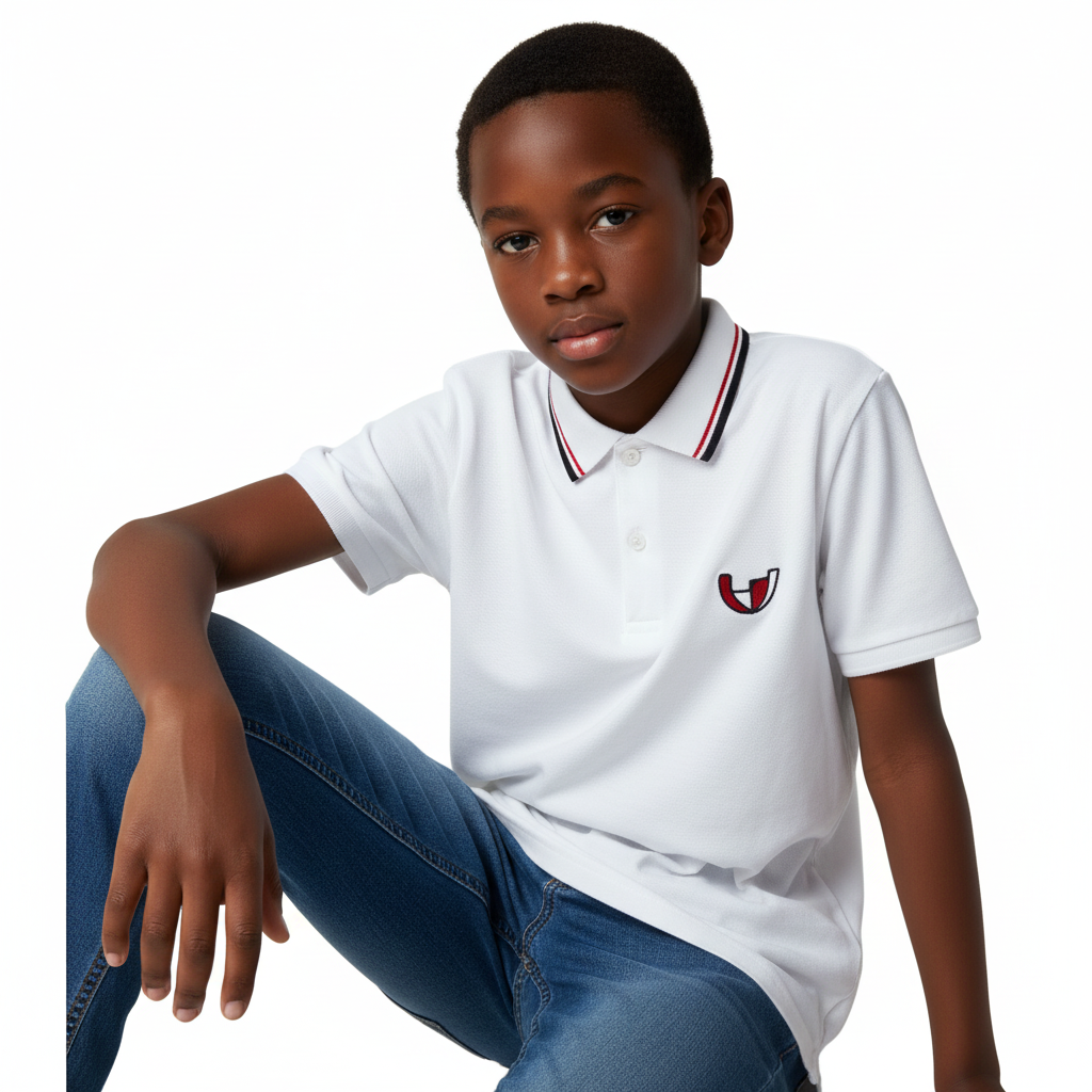 B - Chemise coton manches courtes 8 ans #159