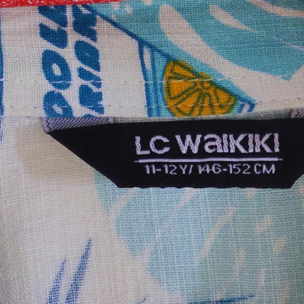 B - Chemise à  manches courtes à  motifs 11 - 12 ans #69