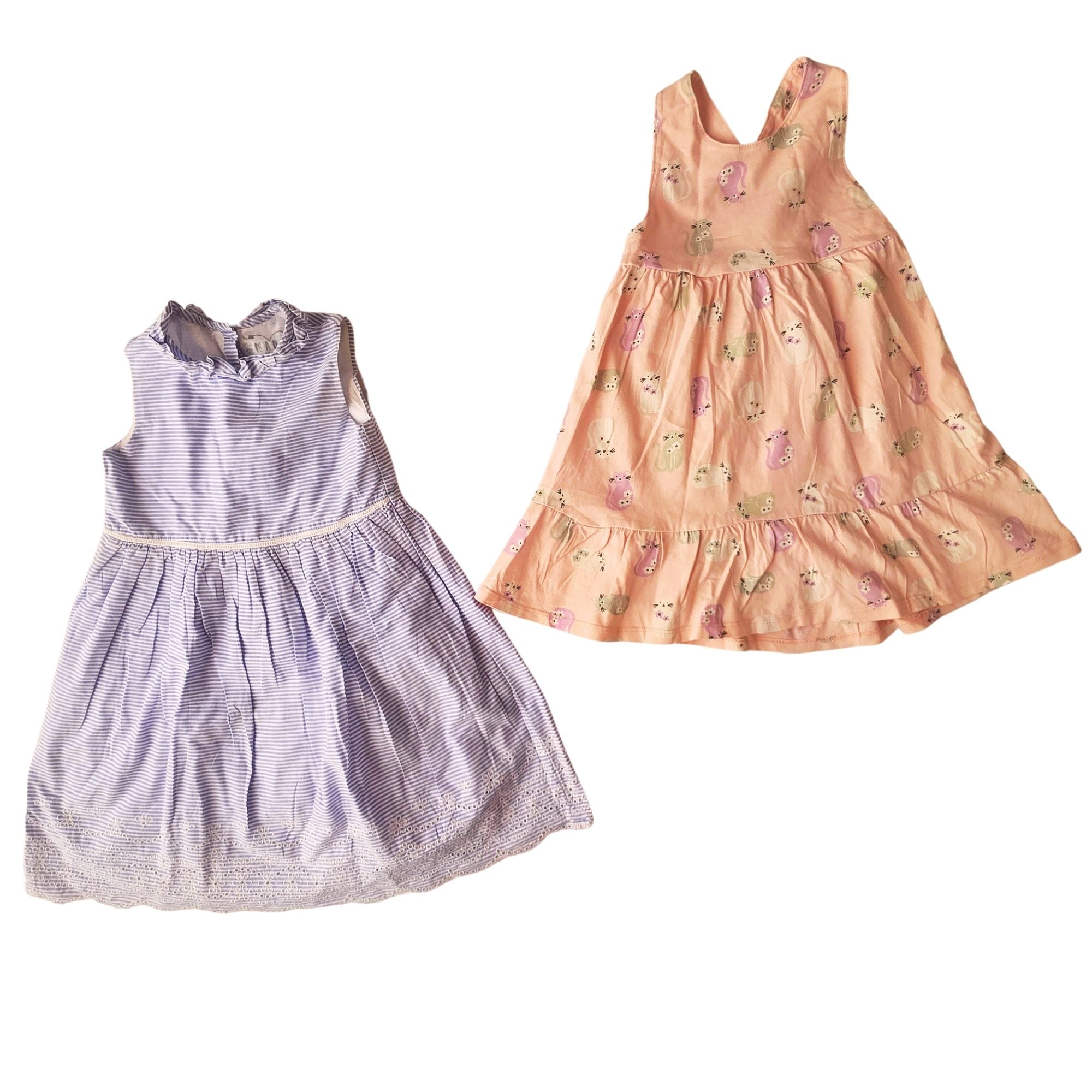 B - Lot de 2 robe 24 - 36 mois  #349