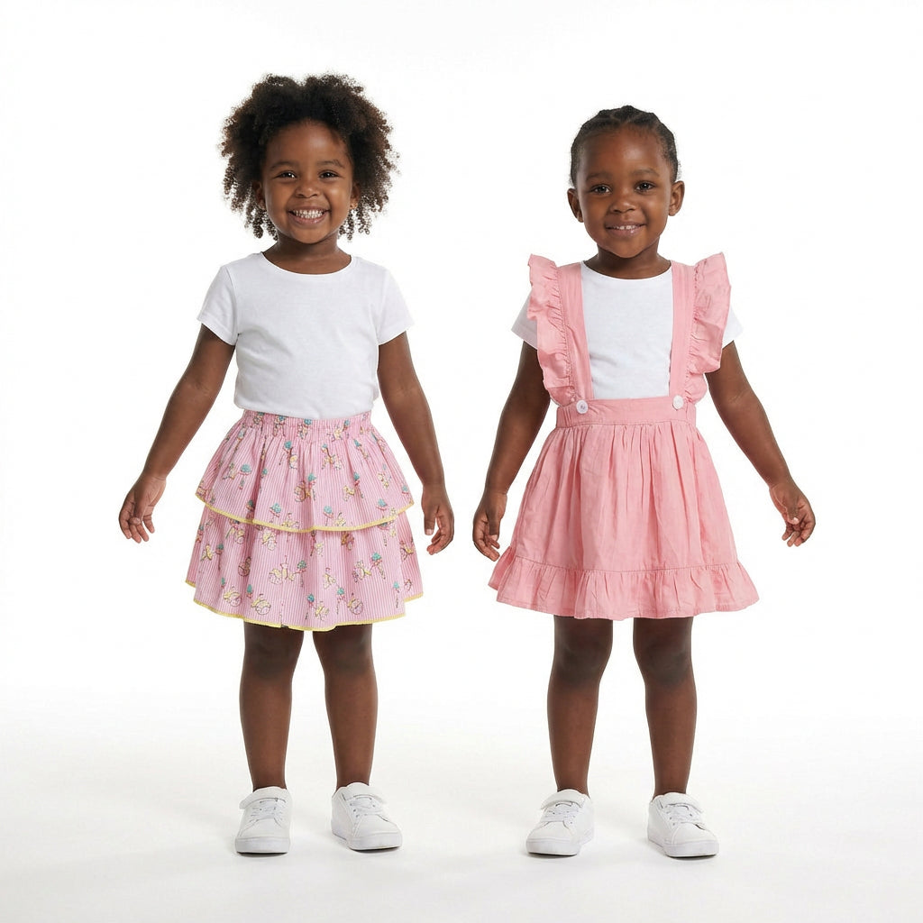 B - Lot de 2 jupes 4 ans #308