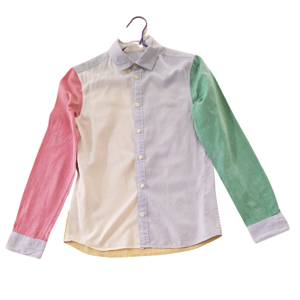 B - Chemise coton manches longues H&M 12 - 13 ans # 77