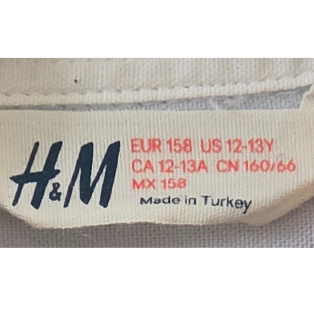 B - Chemise coton manches longues H&M 12 - 13 ans # 77