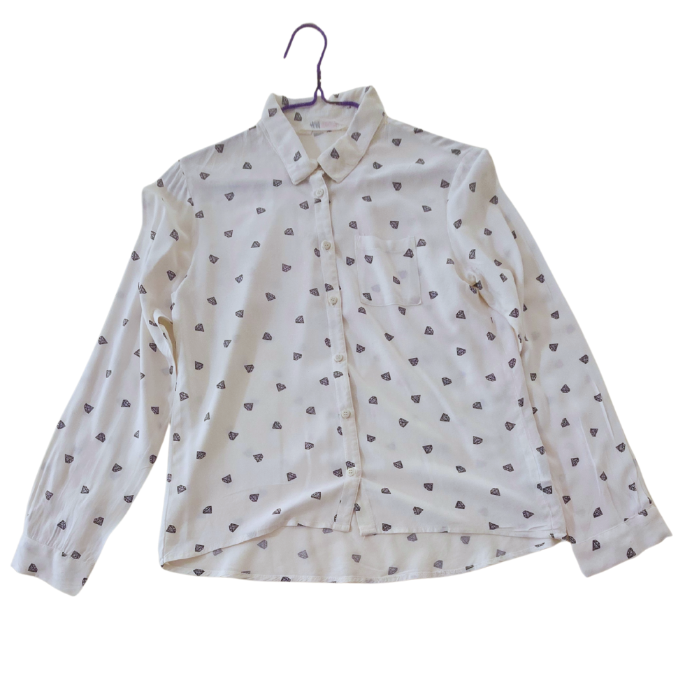 B - Chemise fille 13 - 14 ans coton # 78