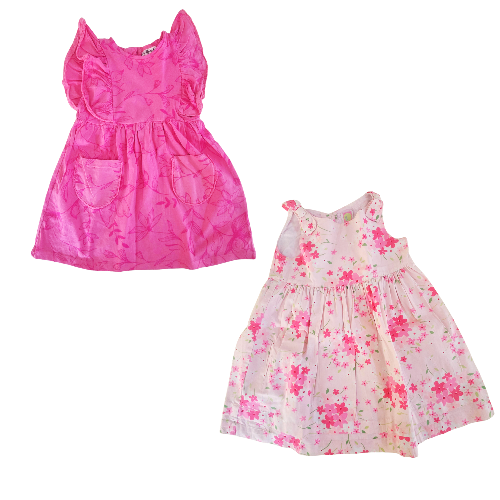 B - Lot de 2 robes 18 - 24 mois #296