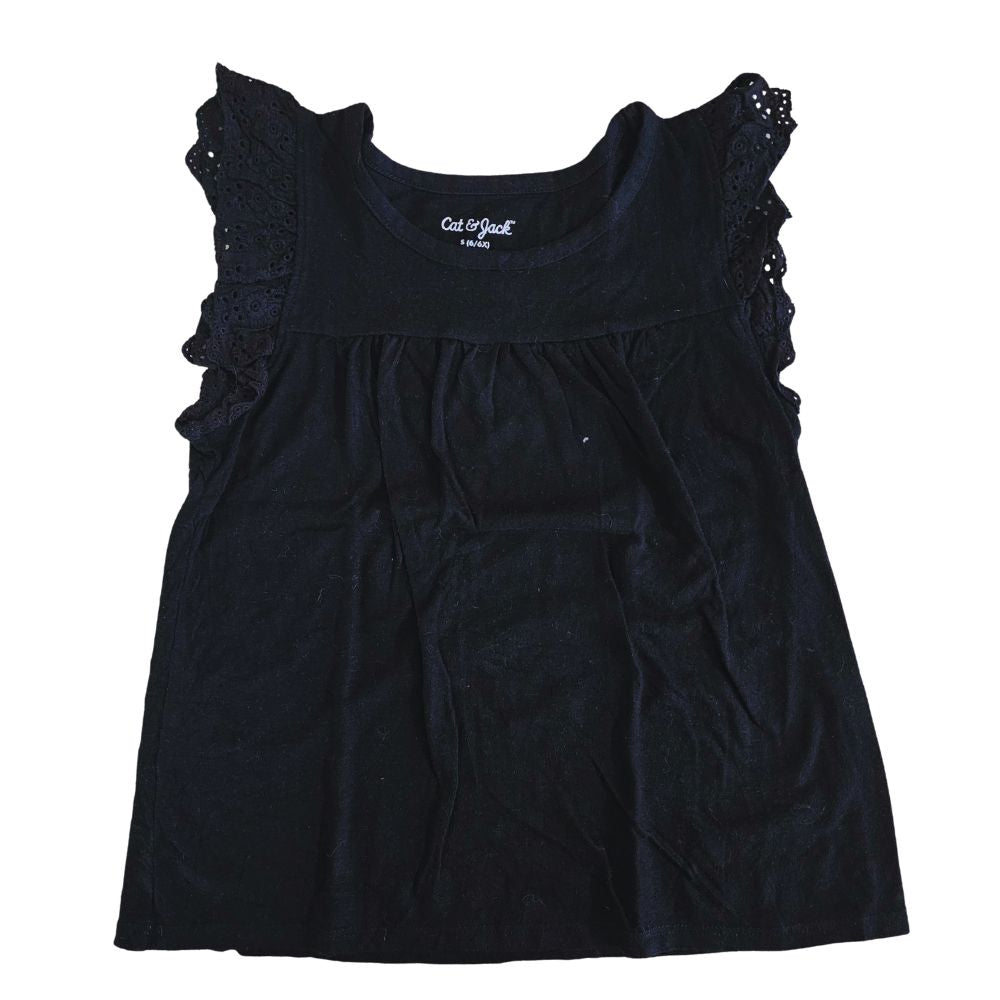 B - Haut noir 5-6 ans #487