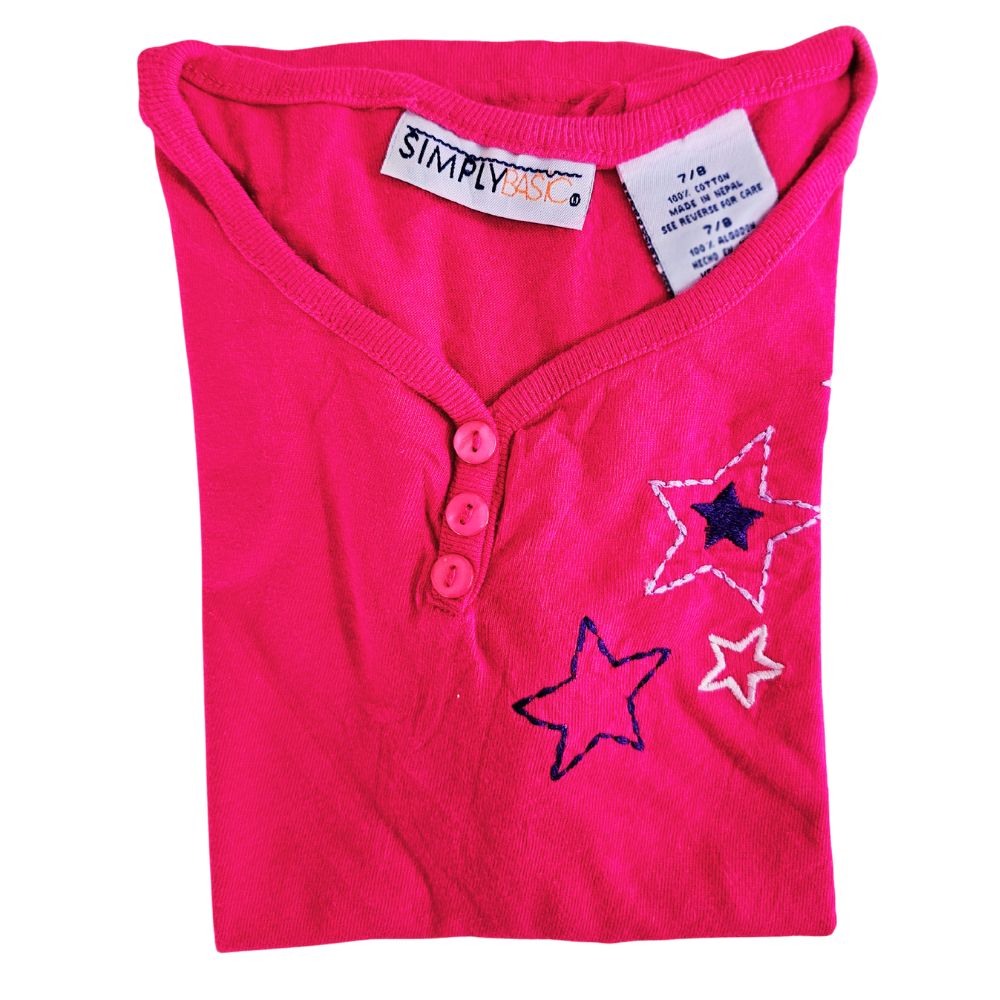 C - Haut rose 7/8 ans ans #497