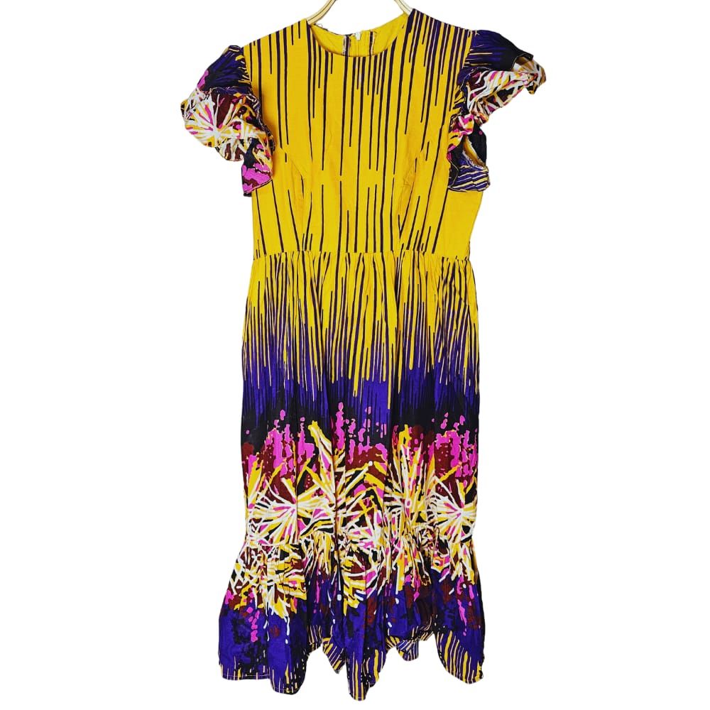 B -  Robe wax taille M  #517