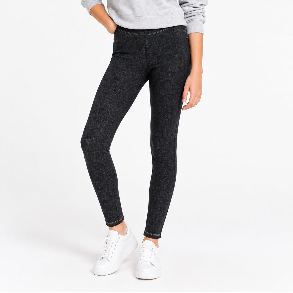 C- Legging fille effet jean 14-16 ans #537