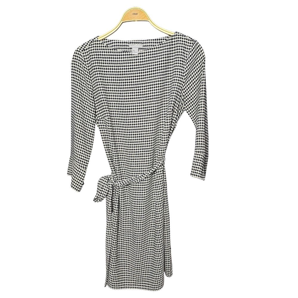 Robe motif pied-de-poule taille M #561