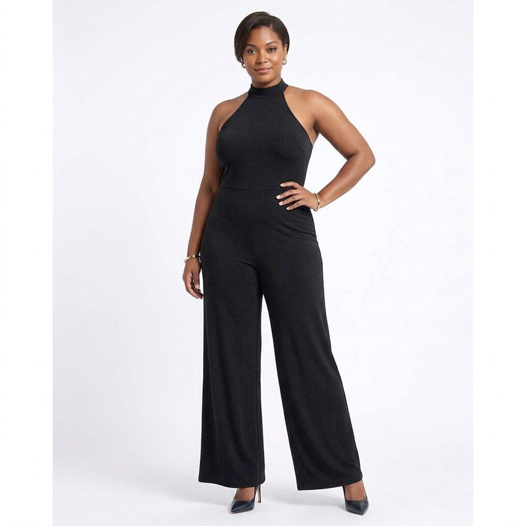 Kombinaison dos nu avec col halter Taille L #574