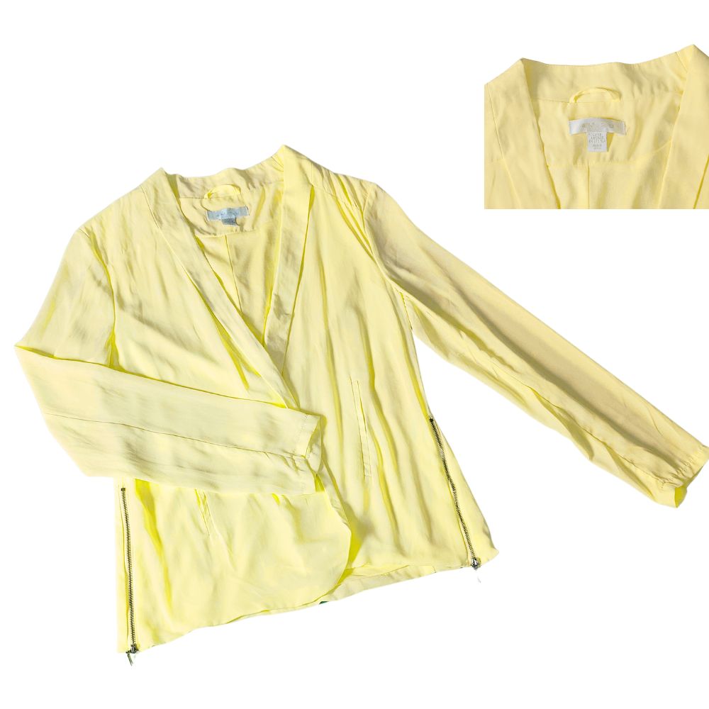 Veste jaune taille L #586