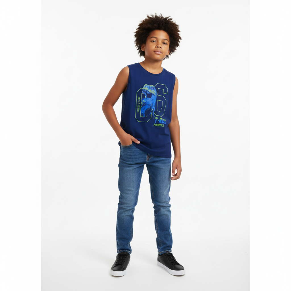 B - Débardeur 13 - 14 ans coton #50