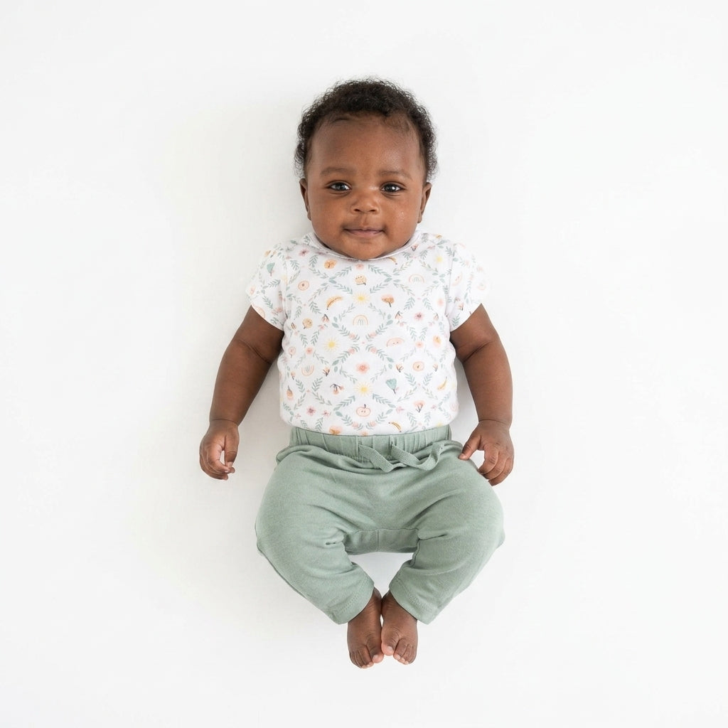 Two-piece baby outfit — Nursery Lifestyle Scene | Generated by Modelize