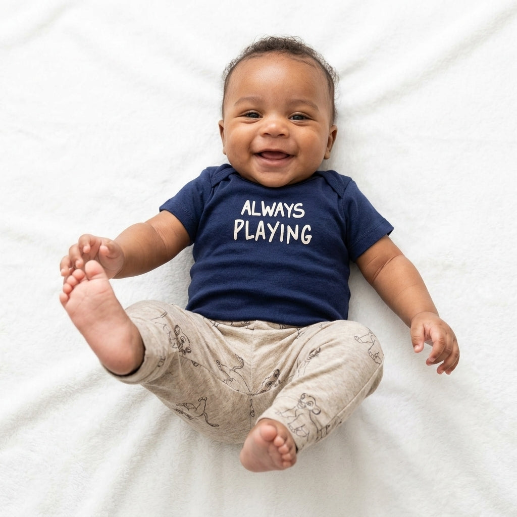 Two-piece infant clothing set — Modern Nursery Lifestyle | Generated by Modelize