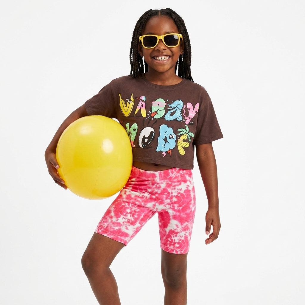 Two-piece children's ensemble — Summer Vacation Studio Styling | Generated by Modelize