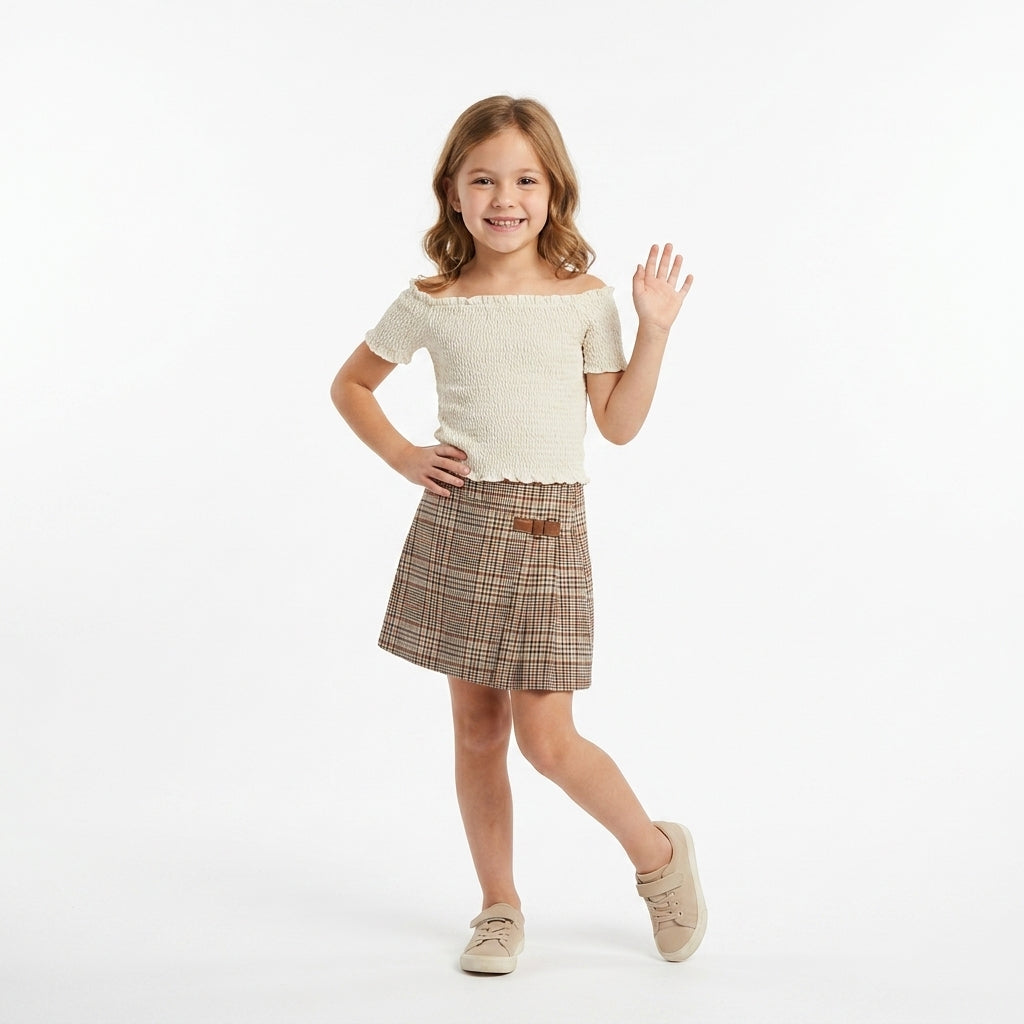 Children's two-piece clothing set — Styled Fashion Flat Lay | Generated by Modelize