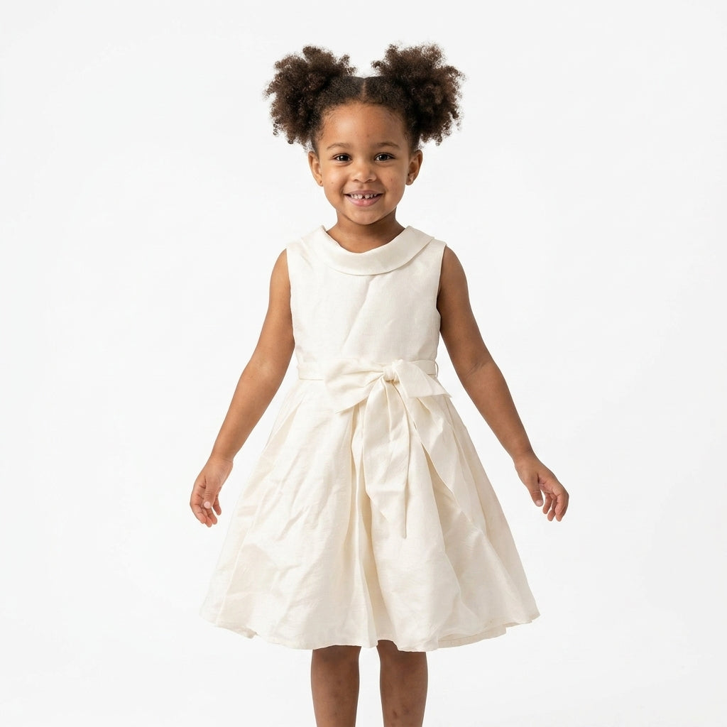 Ceremony Dress — Modern Studio Hanger Shot | Generated by Modelize