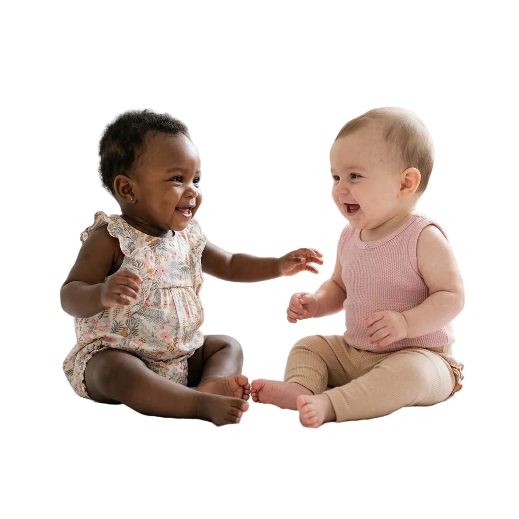 4-piece baby clothing set — Modern Nursery Lifestyle | Generated by Modelize