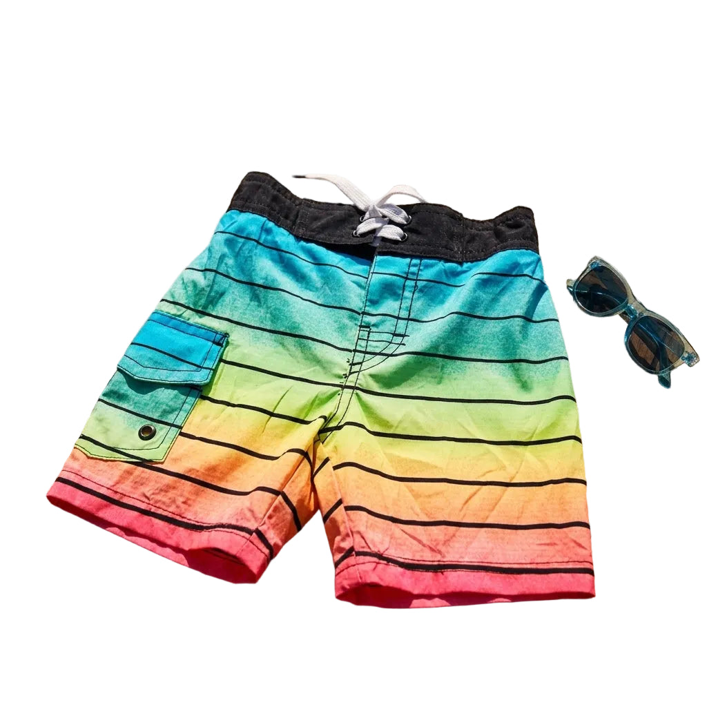 Kids' swim shorts — Poolside Lifestyle | Generated by Modelize
