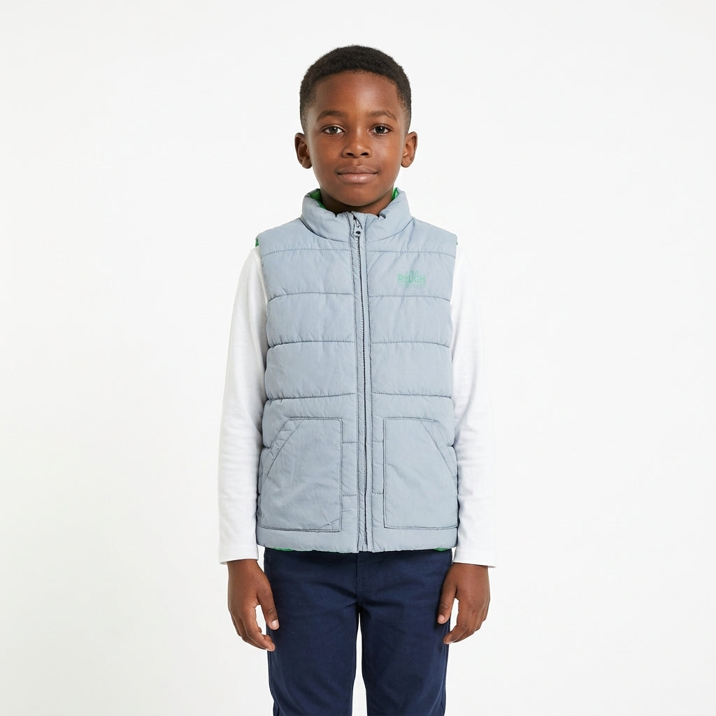Puffer vest — Front Studio Packshot | Generated by Modelize