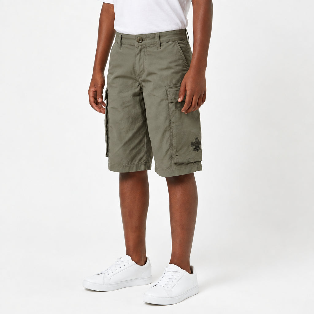 Cargo shorts — 3D Structured Studio View | Generated by Modelize