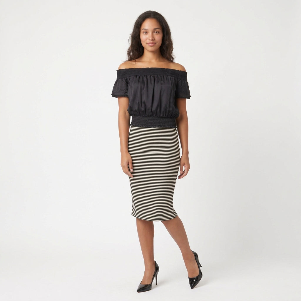Two-piece skirt set — Full Set Studio Arrangement | Generated by Modelize