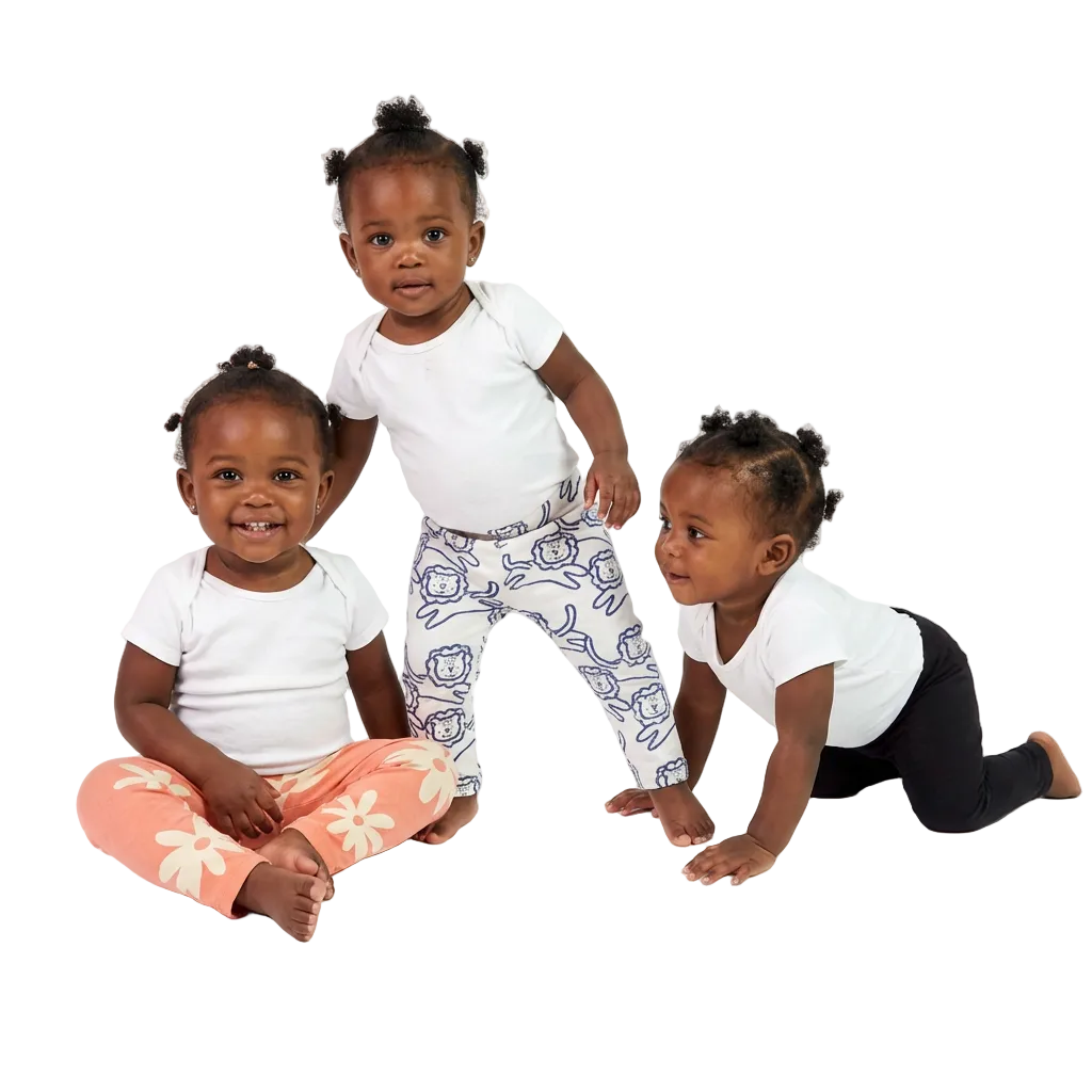 C - Lot de 3 short leggings 9 - 12 mois  #330
